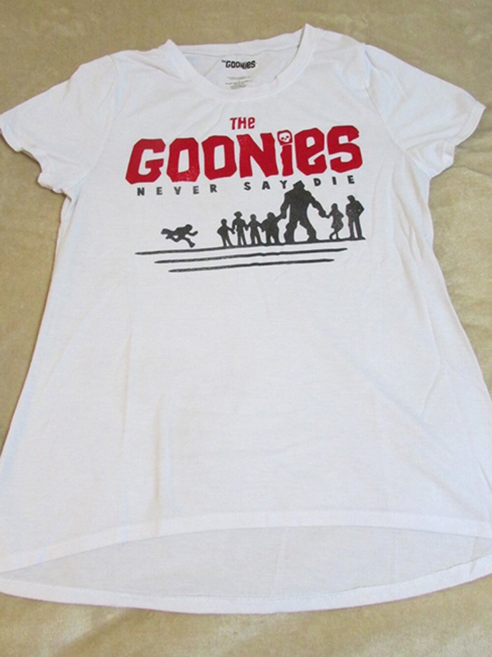 The Goonies Graphic Sleeveless T-Shirt Girls Youth Size Large (A) 0011
